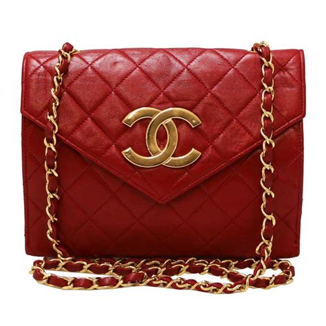 sac chanel rouge occasion|sac Chanel vintage.